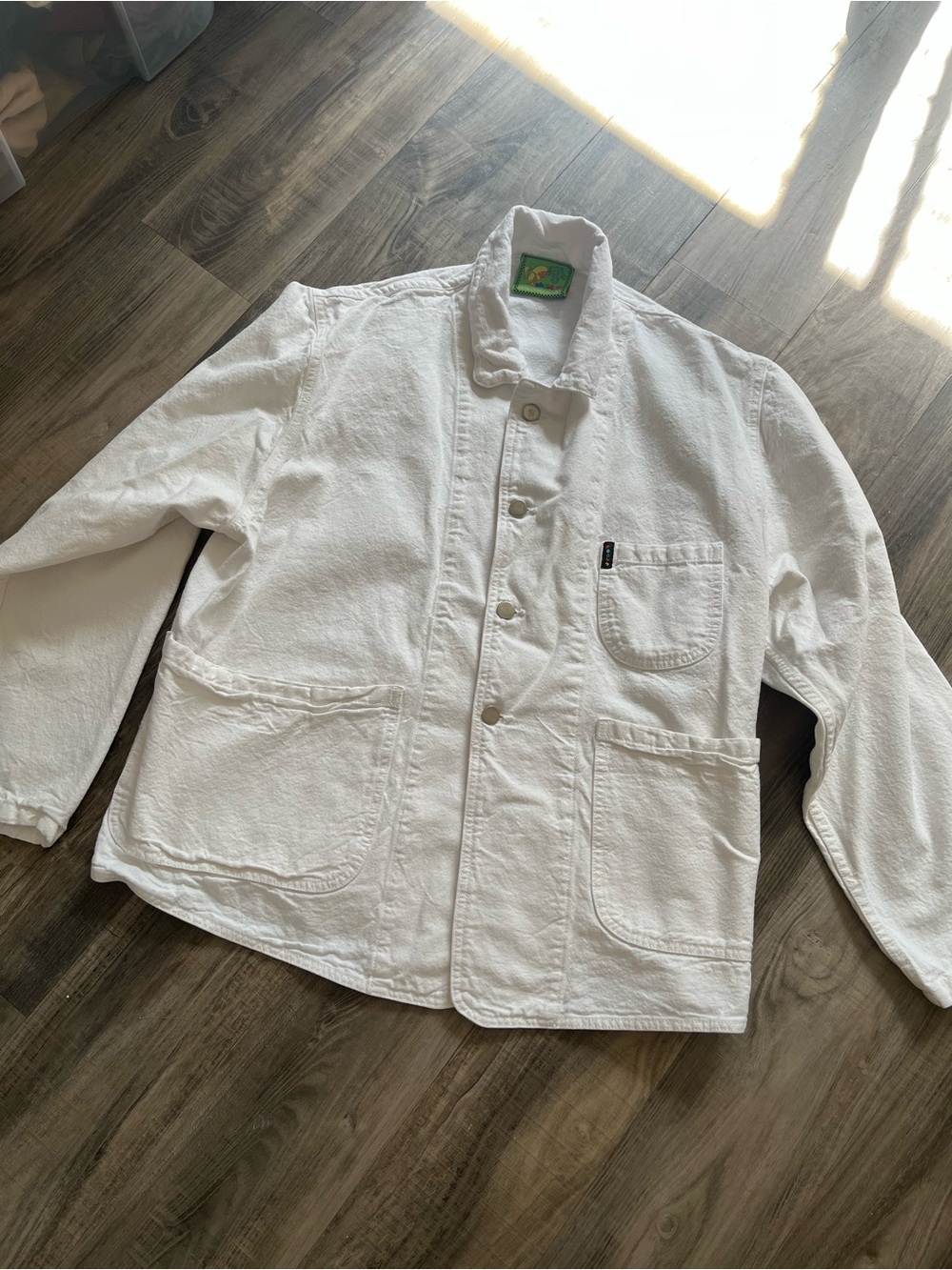 Meals Clothing White Jacket size s